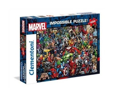 PUZZLE 1000 MARVEL AVENGERS IMPOSSIBLE CLEMENTONI