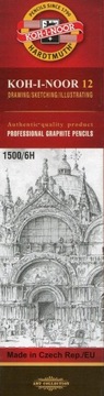 OŁÓWEK GRAFIT.1500-6H KOH-I-NOOR 1 szt