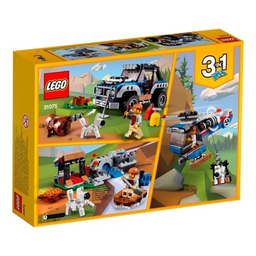 LEGO 31075 Creator 3в1 — развлечения на свежем воздухе НОВЫЕ кубики для игры в подарок