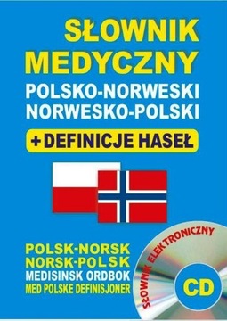 Польско-норвежский медицинский словарь + определения статей + компакт-диск (электронный словарь)