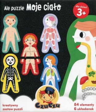 CzuCzu puzzle Ale puzzle moje ciało 3+