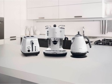 De'Longhi Icona ECO 311.W 1100 Вт белая кофемашина для эспрессо