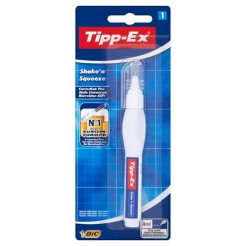 Korektor TIPP-EX Shake n Squeeze 8ml Blister 1szt