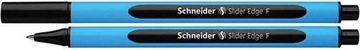 Ручка Slider Edge F черная (10 шт.)