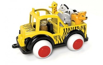 Auto Safari ze zwierzątkami TRUCK Viking Toys + gratis