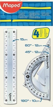 Геометрический набор Maped 4 шт.