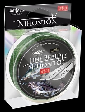 Plecionka Mikado NIHONTO 0,06mm -15m ZIELONA