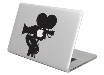 Naklejka na laptopa Apple MacBook kamera filmowa