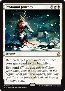 MTG 2x Profound Journey (Rare)