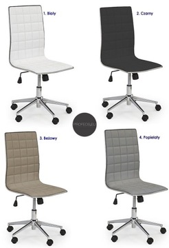 FOTEL OBROTOWY Krzesło Biurowe Komputera 4 KOLORY