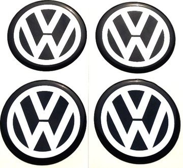 NAKLEJKI NA KOŁPAKI FELGI VOLKSWAGEN 90 MM