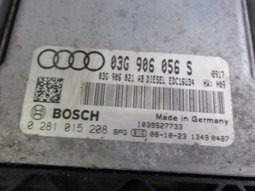 AUDI A3 FACELIFT 08-12 JEDNOTKA 03G906056S ČISTÝ