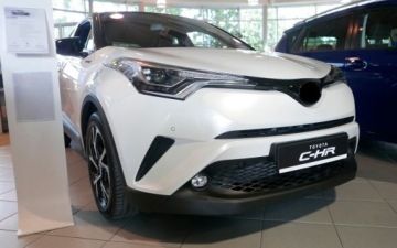 Накладка на задний бампер Toyota C-HR сталь+карбон