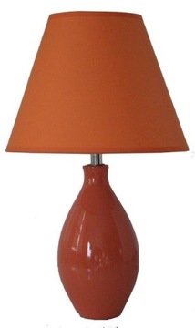 Lampa lampka CERAMICZNA nocna stołowa abażur 2106