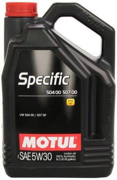 MOTUL SPECIFIC OIL 504 00 507 00 5W30 5л