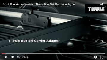 Подставка Thule Box Ski Carrier Adaptor 694-8 для транспортировки лыж в ящике