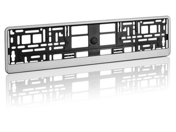 RAMKA RAMKI POD TABLICE MATOWA SREBRNA wys 24H