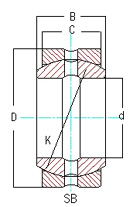 ПОДШИПНИК Скольжения GE 70 ES 70x105x49 мм GE70ES