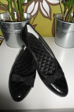 GUESS BY MARCIANO BLACK BOW LEATHER 37/38