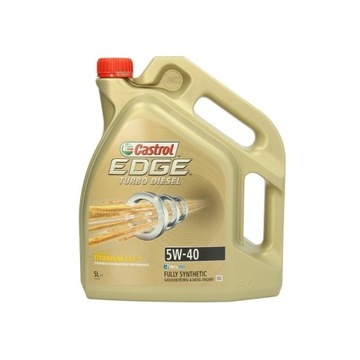 Olej Castrol EDGE 5W40 TD 5 LITRÓW