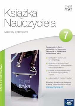 TO JEST FIZYKA KL 7 książka nauczyciela testy