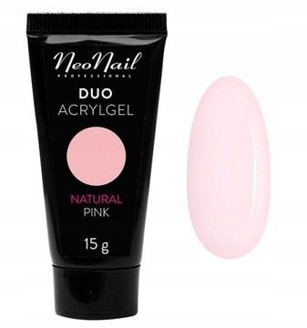 NEONAIL DUO ACRYLGEL AKRYLOŻEL NATURAL PINK 15 g