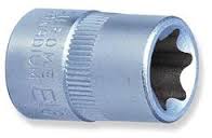 JONNESWAY KLUCZ NASADKA 1/4 TORX WEWNĘTRZNY E 6 !