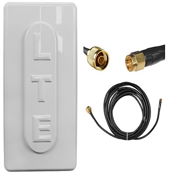Anténa Dual Lte 15dBi B593 DWR-921 MF28D 2x 10 m