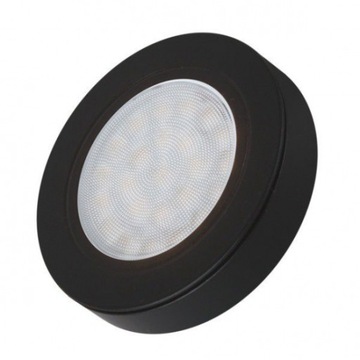 Oprawa meblowa OVAL DYSTANS LED 2W 12V czarna #996