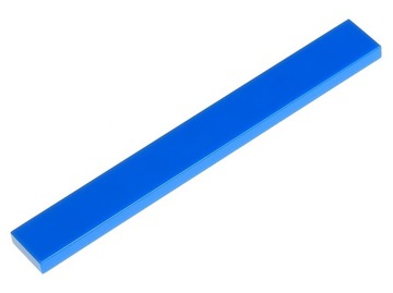 LEGO Płytka gładka 1x8 4162 4162230 niebieska - 2 szt.