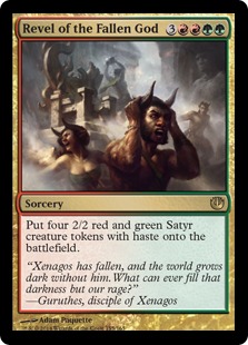MTG 2x Revel of the Fallen God (Rare)