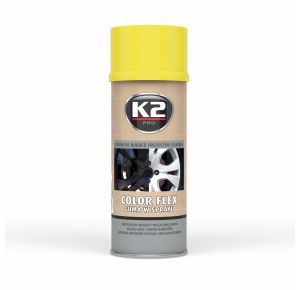 K2 COLOR FLEX GUMA W SPRAYU 400 ML żółty