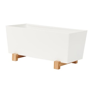 IKEA BITTERGURKA OSŁONKA DONICZKI 32x15CM STAL