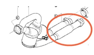 ГИБКИЙ СОЕДИНИТЕЛЬ BMW e39 525 530 e38 комплект.