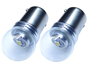 P21W LED CREE Ba15s Dzienne DRL 12V 24V kpl 2 szt