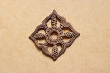 Dekor 14cm, aplikacja, sztukateria- D240