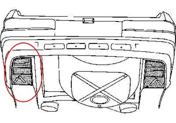 MERCEDES W123 SDN БАГАЖНИК ПОЛ СПРАВА