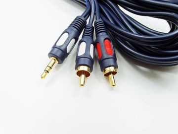 VITALCO kabel przewód jack 3,5/ 2 rca chinch 10m