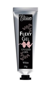 ELISIUM FLEXY GEL WHITE ŻEL BUDUJĄCY UV/LED 25 g