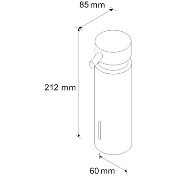 DOZOWNIK DO MYDŁA W PŁYNIE MERIDA VIP 300 ML