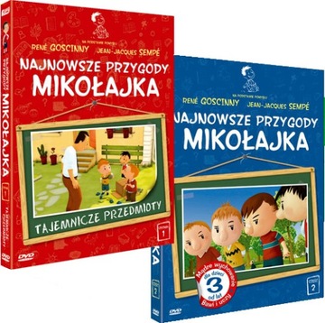 Najnowsze przygody Mikołajka część 1+2 [ 2 DVD ]