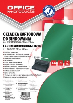 Okładki do Bindowania Błyszczące Zielone a100