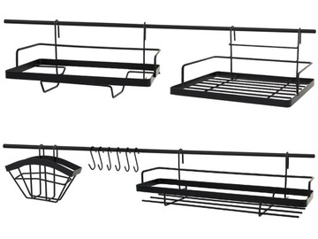 Reling Kinghoff KH 1498 kuchenny czarny 16 elem