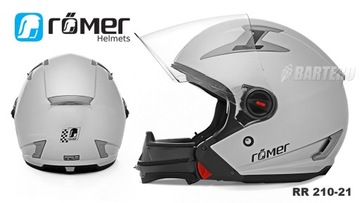 ШЛЕМ ROMER STUTTGART SILVER L + UVEX BACLAVA