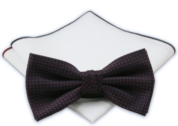 Stylowy zestaw mucha i poszetka Chattier