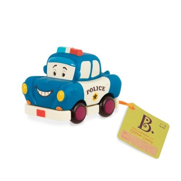 MIĘKKI RADIOWÓZ z napędem Officer Lawly - B.TOYS