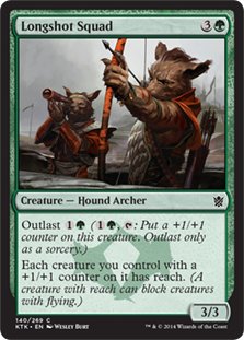 MTG 4x Longshot Squad