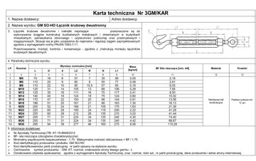 ŚRUBA RZYMSKA OKO-HAK DIN 1480 AT - M24 / 1 SZT.