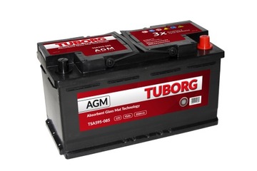 Akumulator Tuborg AGM TSA595-085 95Ah 850A Start-Stop ZAMIENNIK VARTA BOSCH
