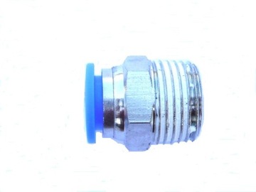 ZŁĄCZKA PROSTA KOŃCÓWKA AUTO GZ 3/8 NA WĄŻ 10mm